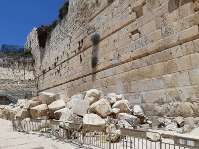 File:Davidson Center - Jerusalem Archaeological Park - The Western Wall overground 2.jpg
