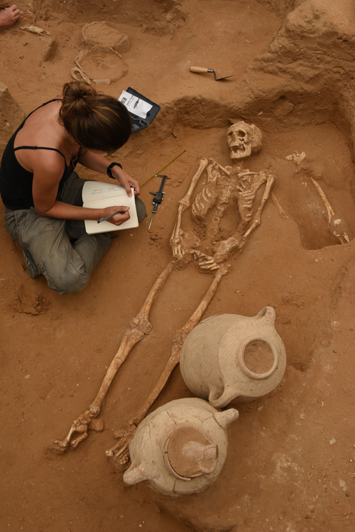 Rachel Kalisher at Ashkelon Expedition