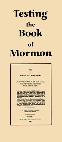 Testing the Book of Mormon Tract